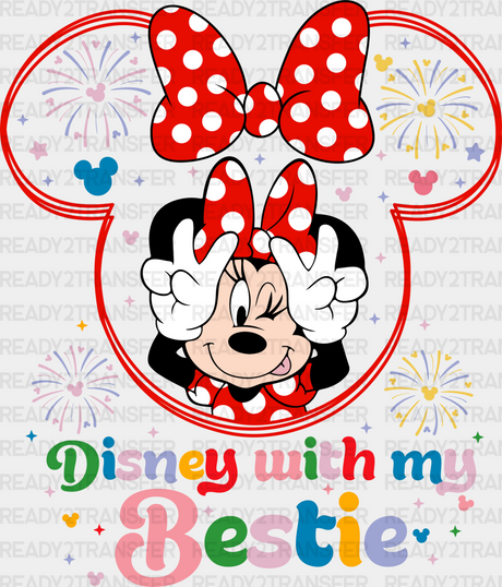 Minnie Best Day Ever Disney Dtf Transfer