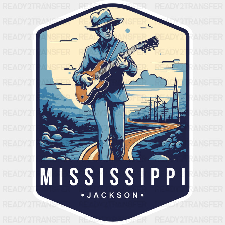 Mississippi Jackson - States & Cities DTF Transfer ready2transfer