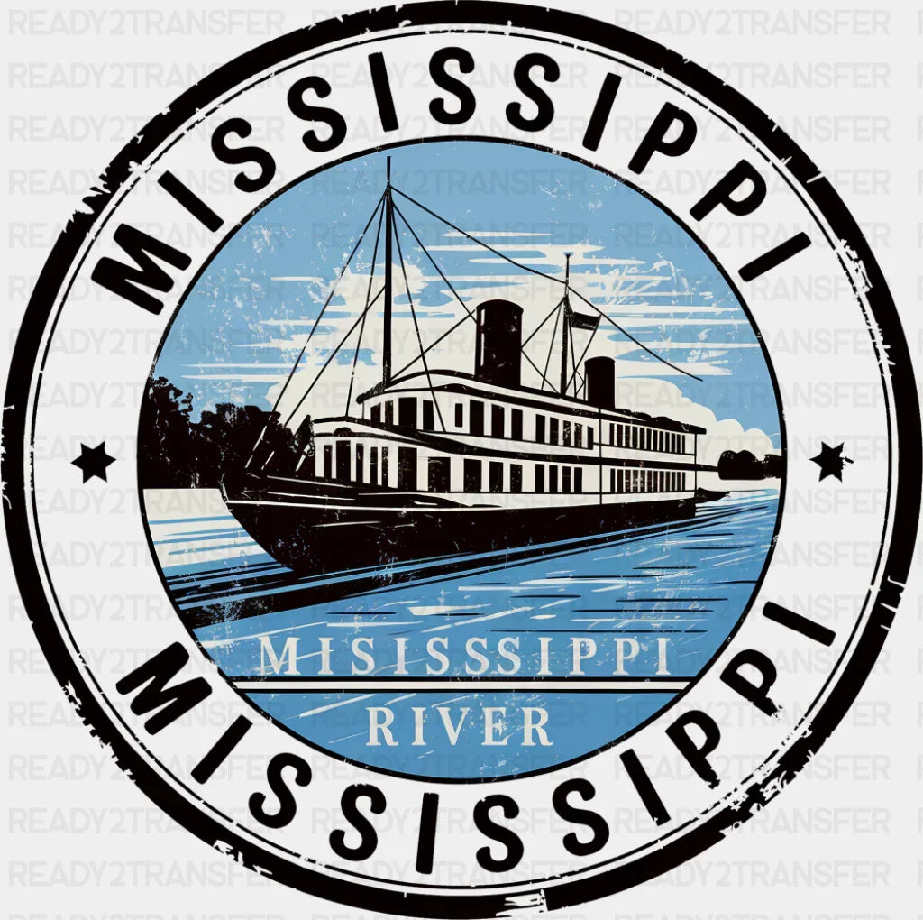 Mississippi - States & Cities DTF Transfer