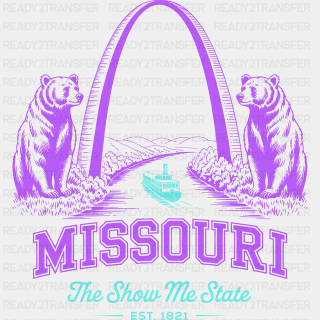 Missouri The Show Me State - States & Cities DTF Transfer ready2transfer