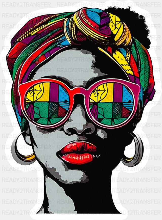 Modern Art Women - Minimal UV Sticker Permanent UV DTF Decal