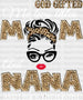MOM AND NANA DTF Transfer ready2transfer White