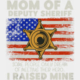 Mom Of A Deputy Sheriff - Police DTF Transfers ready2transfer Light Color Design (See Imaging)