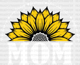 Mom Sunflower Mother’s Day Dtf Heat Transfer Mama Design