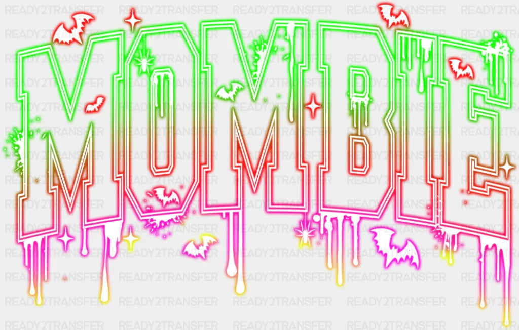 Mombie - Halloween DTF Transfer
