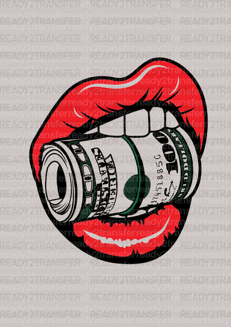 MONEY IN MOUTH DTF Transfer - ready2transfer