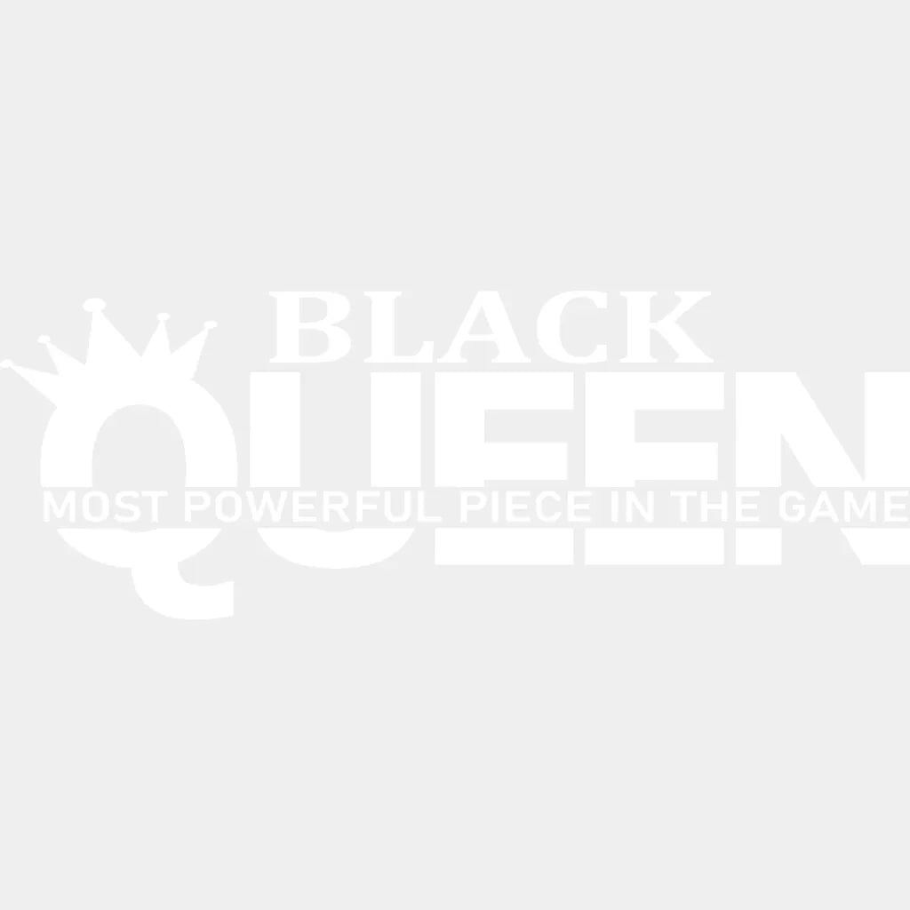 Most Powerful Piece In The Game Blm Dtf Transfer Adult Unisex - S & M (10’) / White