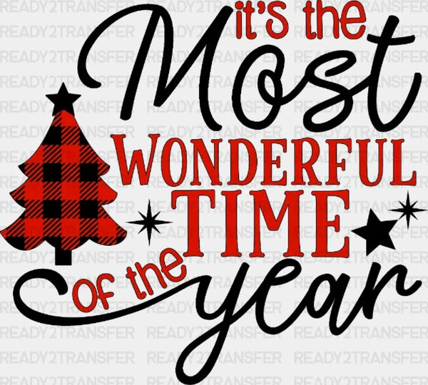 Most Wonderful Time Of The Year DTF Transfer