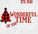 Most Wonderful Time Of The Year DTF Transfer ready2transfer White