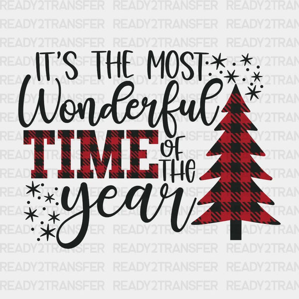 Most Wonderful Time Of The Year DTF Transfer