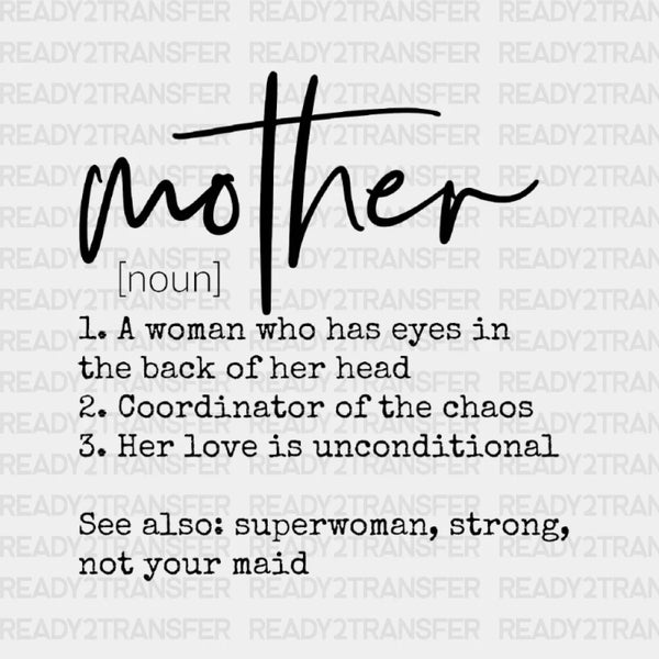 Mother Comment DTF Transfer