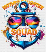 Mother Daughter Cruise Squad 2025 Orange Design - Vacation DTF Transfer