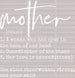 Mother Definition Mother's Day DTF Heat Transfer, Mama Design, Mom DTF ready2transfer White