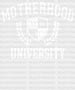 Motherhood University DTF Transfer ready2transfer White
