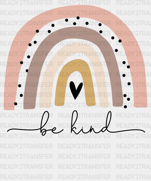 Mottled Be Kind DTF Transfer ready2transfer