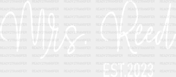 MRS REED DTF Transfer