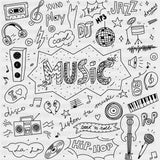Music Doodles - Music DTF Transfers - Adult Unisex - S & M (10’’) / Dark Color Design (See Imaging)