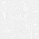 Music Doodles - Music DTF Transfers - Adult Unisex - S & M (10’’) / Light Color Design (See Imaging)