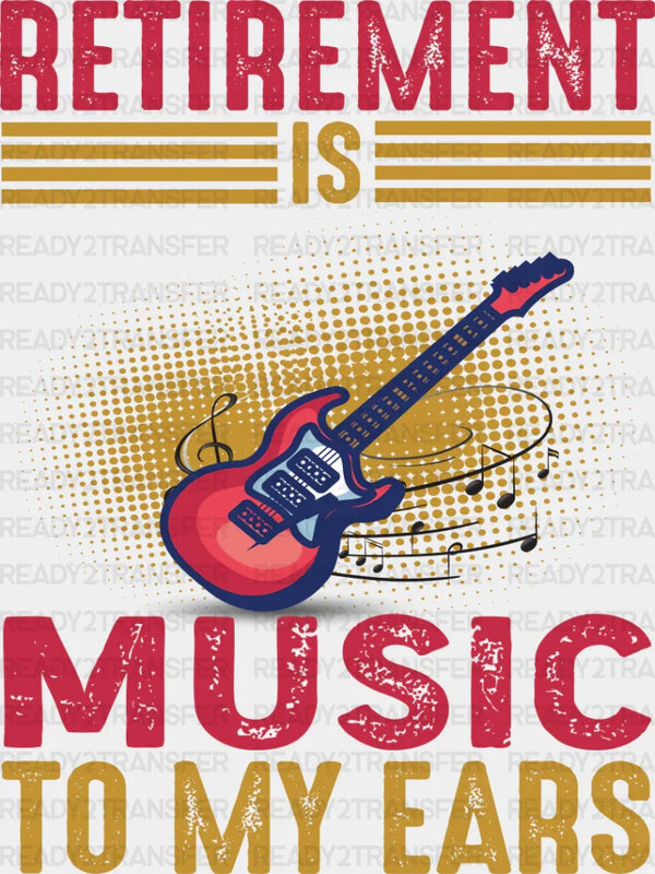 Music To My Ears - Singing DTF Heat Transfer