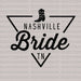 NASHVILLE Bride TN DTF Transfer ready2transfer Black