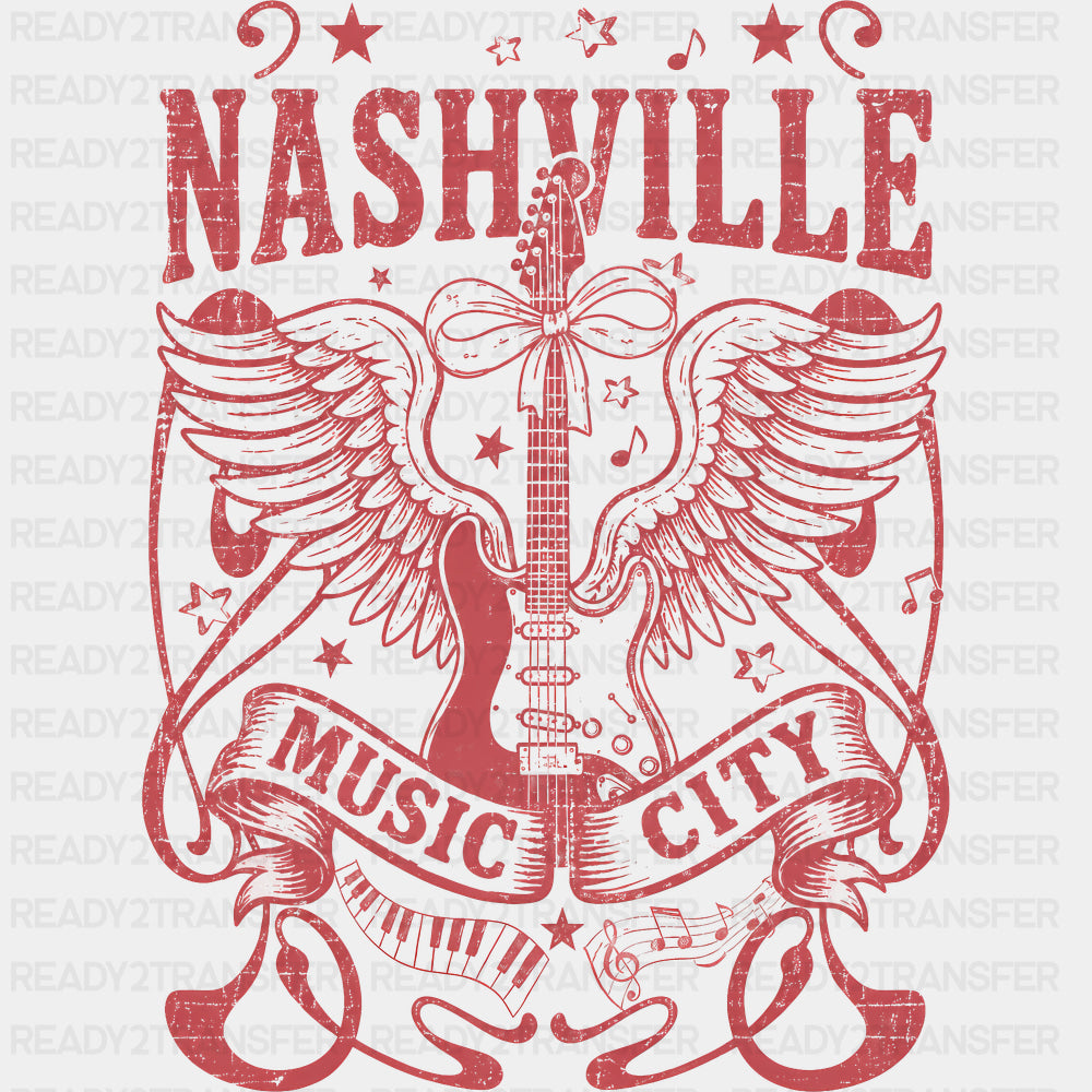 Nashville Music City - Music DTF Transfers