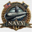 Navy Submarine - Navy DTF Transfers