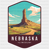 Nebraska Lincoln - States & Cities DTF Transfer ready2transfer