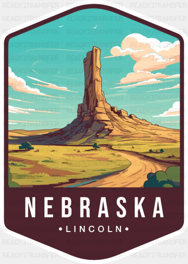 Nebraska Lincoln - States & Cities DTF Transfer