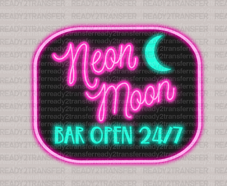 NEON MOON DTF Transfer - ready2transfer