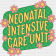 Neonatal Intensive Care Unit, Green Checkered - NICU Nurse DTF Transfers ready2transfer