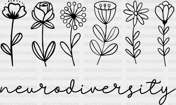 Neurodiversity DTF Transfer