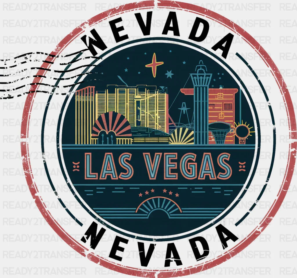 Nevada Las Vegas - States & Cities DTF Transfer
