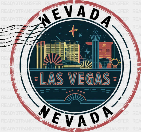 Nevada Las Vegas - States & Cities DTF Transfer