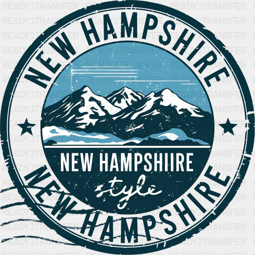 New Hampshire - States & Cities DTF Transfer