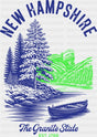 New Hampshire The Granite State - States & Cities DTF Transfer