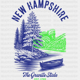 New Hampshire The Granite State - States & Cities DTF Transfer ready2transfer