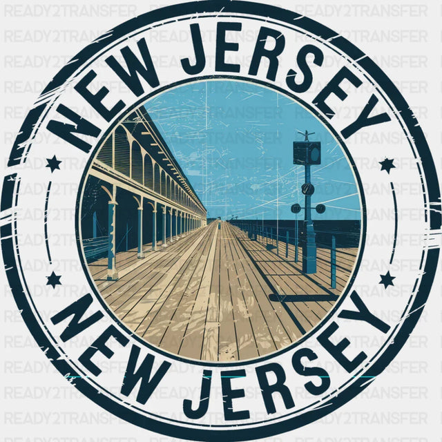 New Jersey - States & Cities DTF Transfer