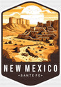 New Mexico Santa Fe - States & Cities DTF Transfer