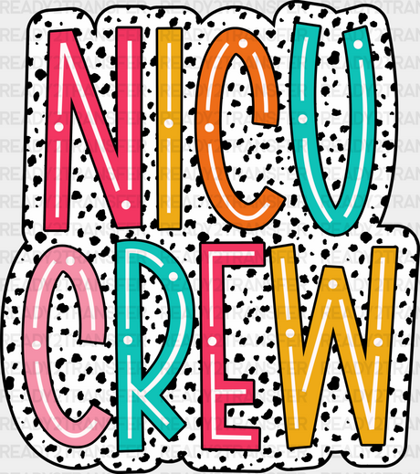 Nicu Crew Dalmatian Design - Dtf Transfers