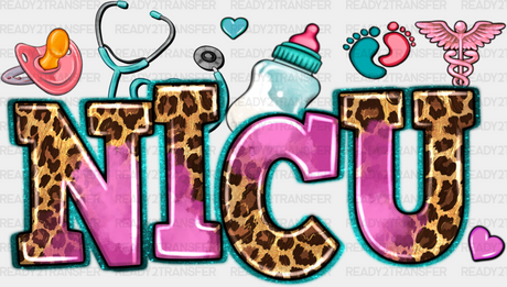 Nicu Leopard Doodles Design - Dtf Transfers