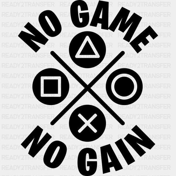 No Game No Gain - Video Games DTF Transfers