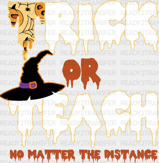 NO MATTER THE DISTANCE DTF Transfer ready2transfer Black