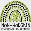 Non-Hodgkin Lymphoma Awareness, Rainbow - Lymphoma DTF Transfers ready2transfer Dark Color Design (See Imaging)