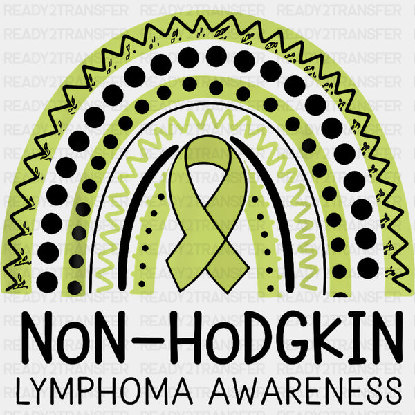 Non-Hodgkin Lymphoma Awareness, Rainbow - Lymphoma DTF Transfers