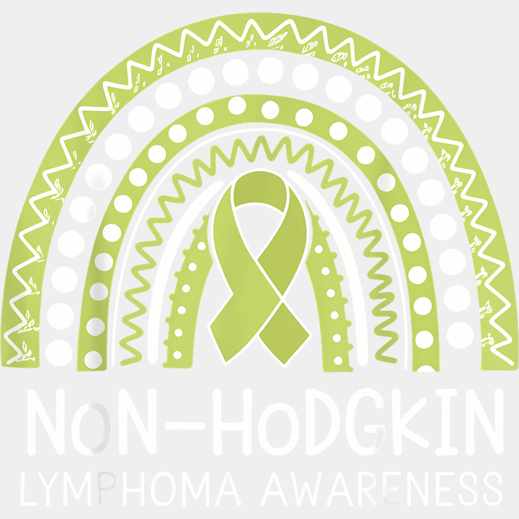 Non-Hodgkin Lymphoma Awareness, Rainbow - Lymphoma DTF Transfers ready2transfer Light Color Design (See Imaging)
