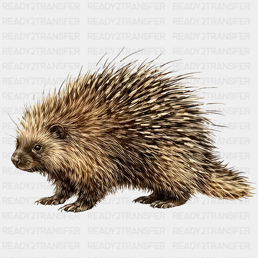 North American Porcupine - Animals DTF Transfers
