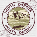 North Dakota - States & Cities DTF Transfer ready2transfer