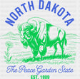 North Dakota The Peace Garden State - States & Cities DTF Transfer
