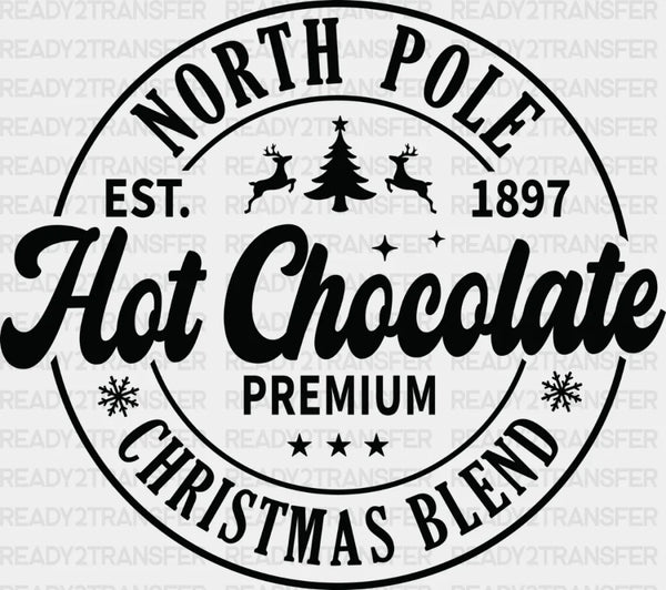 NORTH POLE HOT CHOCOLATE DTF Transfer