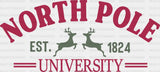 North Pole University Dtf Transfer